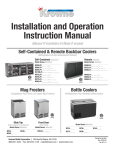 Installation and Operation Instruction Manual