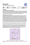 Lipoprint&reg; LDL Subfractions Kit