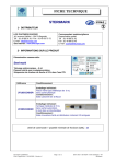 FICHE TECHNIQUE STERIMARK