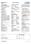 BELZONA 4411 Fiche Technique