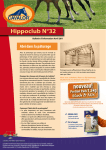 Bulletin d`information Hippoclub n°. 32