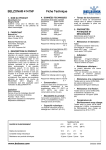 BELZONA® 4141NF Fiche Technique