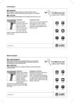 Mode d`emploi: Instructions: