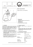 Capteur de forces S, &plusmn;50 N