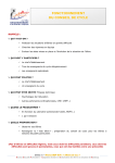 FONCTIONNEMENT DU CONSEIL DE CYCLE