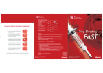 Floseal Brochure du produit