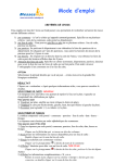 Mode d`emploi - MesseInfo - Paroisse de Th&egrave;ve et Nonette