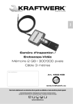 Caméra d`inspection / Endoscope-Vidéo Mémoire 2 GB