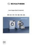 Lave-linges Spirit Industrial WSI 100 / 125 / 150 / 200 / 250 / 300