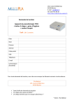 Demande de location Appareil de pressoth&eacute;rapie TP03 + bottes 3