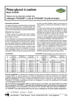 Pèse-glycol à cadran Mode d`emploi