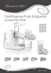 Centrifugeuse fruits & l&eacute;gumes