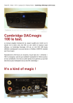 Cambridge DACmagic 100 le test.