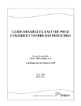 4523f: GUIDE DES R&Egrave;GLES &Agrave; SUIVRE POUR UTILISER ET