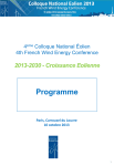 2013-2030 - Croissance Eolienne
