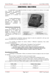 CONDUCTIMETRE : MODE D`EMPLOI