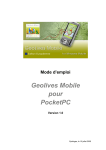 Geolives Mobile pour PocketPC