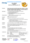 9578462 Sachet-dose super-absorbant x20 FICHE TECHNIQUE FR