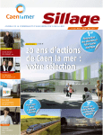 Sillage n° 30 - Communauté d`agglomération Caen la mer