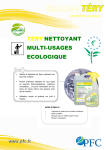 FT TERY NETTOYANT MULTI USAGES ECOLO