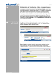 Modération de l`institution et des groupes/classes