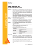 Sika® Stabilizer 4R