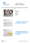 Mode d`emploi: souder les rubans LED