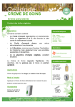 Fiche Technique Cr&egrave;me Mains BERNARD 200ml