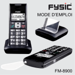 FM-8900 MODE D`EMPLOI