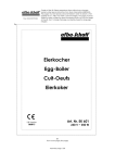 Eierkocher Egg-Boiler Cuit