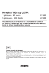 Monolisa&trade; HBs Ag ULTRA 1 plaque - 96 tests 72346 5 - Bio-Rad
