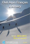 Programme et revue hiver 2012/2013