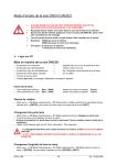 Manuel pour RC8 - CMI
