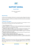 2014 Rapport moral de la Présidente