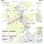 plan des réseaux du bassin de pompey
