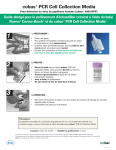 Guide abrégé prélèvement col avec Rovers Cervex Brush