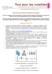 Se débarrasser efficacement des punaises de lits ou puces