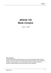 Handbuch Version 2.0 ARGUS 145 plus
