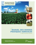 manuel des bonnes pratiques agricoles