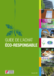 Guide Achat éco-responsable - Conseil Général du Bas-Rhin