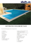 mode d emploi kit piscine couloir de nage