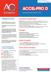 PRESENTATION Domaine d`application Dosage Mode d`emploi