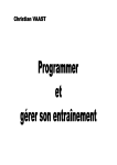 Titre 4 Les s&eacute;ances d`entra&icirc;nement