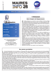 Maires Info 7 PDF - Association des Maires d`Eure et Loir