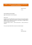 courrier d`information pr&eacute;alable aux organisations syndicales