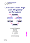 Gestion du Cycle de Projet Guide Récapitulatif des Formations