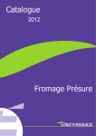 Catalogue Fromage Présure