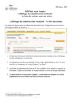 BCDIWeb mode d`emploi L`affichage des résultats d`une recherche