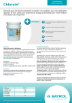 Fiche Chloryte PC - BAYROL collectivités