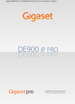 Gigaset DE900 IP PRO – Plus qu`un simple téléphone